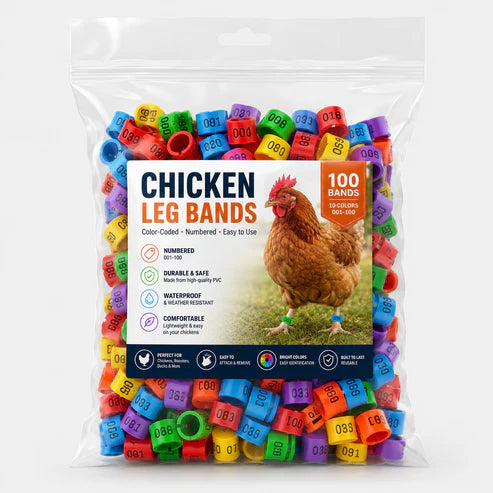 Chicken Identification Leg Bands